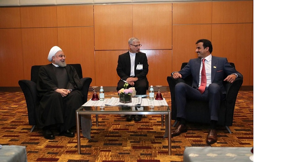 روحاني: ندين ممارسة الضغوط والقيود ضد دولة قطر