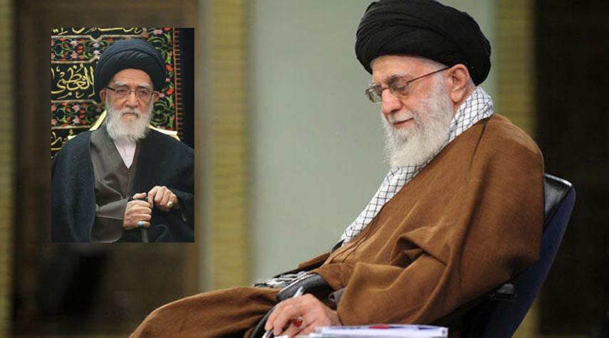 الامام الخامنئي يعزي بوفاة آية الله سيد مهدي خلخالي