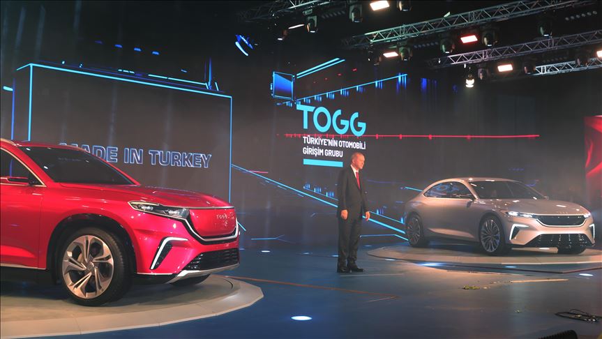 نخستین خودروی ملی ترکیه رونمایی شد
