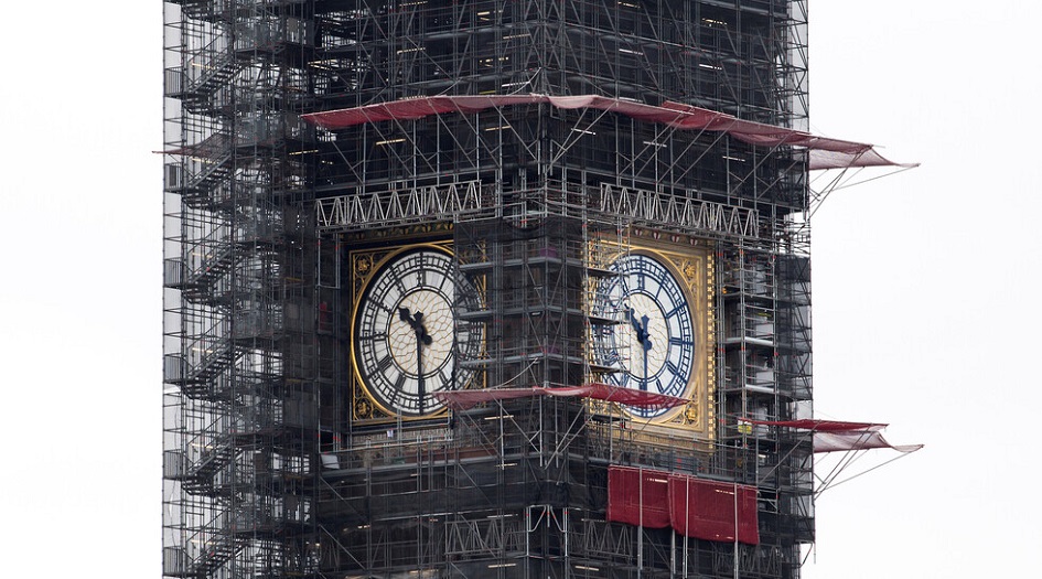 ساعة “بيغ بن” تدق من جديد في لندن مبشرة ببداية عام 2020