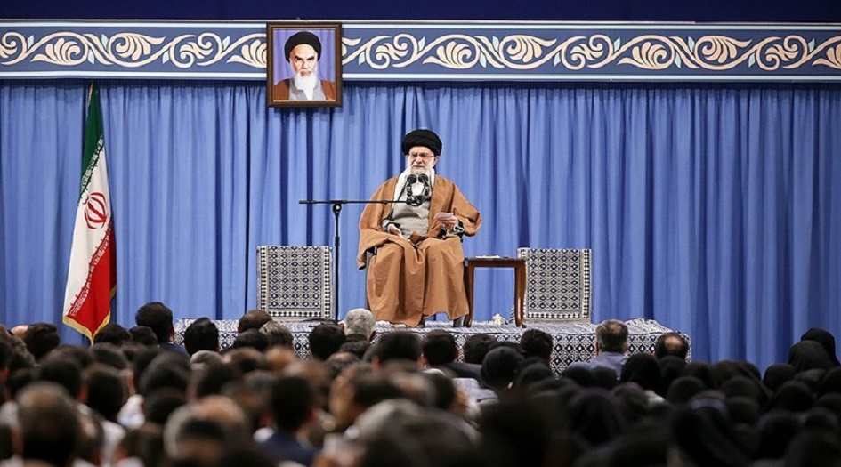 الامام الخامنئي: الأمريكيون يثأرون لداعش من الحشد الشعبي