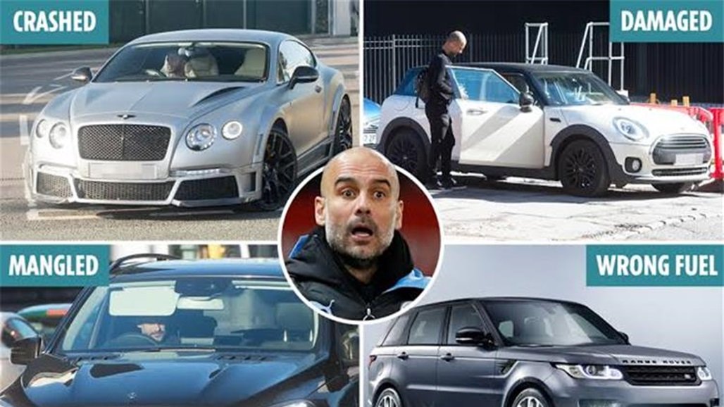 فيلسوف التدريب لا يجيد قيادة السيارة.. جوارديولا يستبدل 4 سيارات في اربعة اعوام