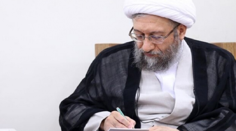 رئيس مجمع مصلحة النظام يبعث برقية لآية الله السيستاني