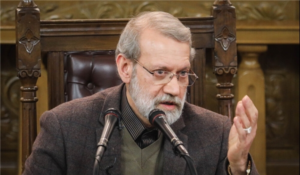 لاريجاني: عداء اميركا لايران لم يكن بهذا الحجم منذ انتصار الثورة الاسلامية