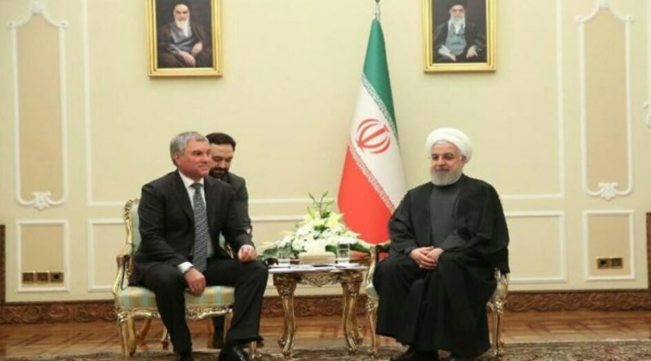 روحاني: العلاقات الايرانية - الروسية آخذة بالنمو خلافا لرغبة اميركا