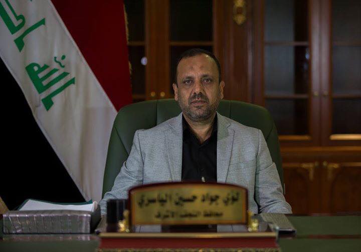 محافظ النجف يكشف عن اتفاق بشأن أصحاب "القبعات الزرق"