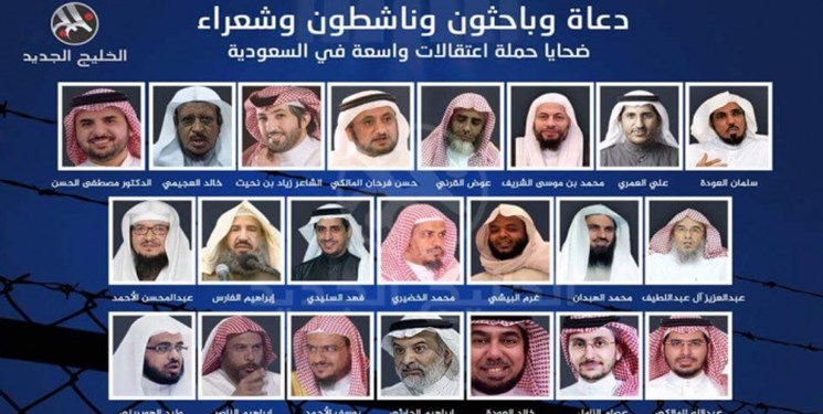 افشای لیست ۱۲۰ نفری «بازداشت‌شدگان اندیشه» در عربستان سعودی