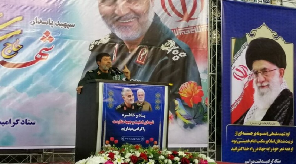 حرس الثورة الاسلامية: استشهاد سليماني بداية لانهاء الوجود الامريكي في المنطقة