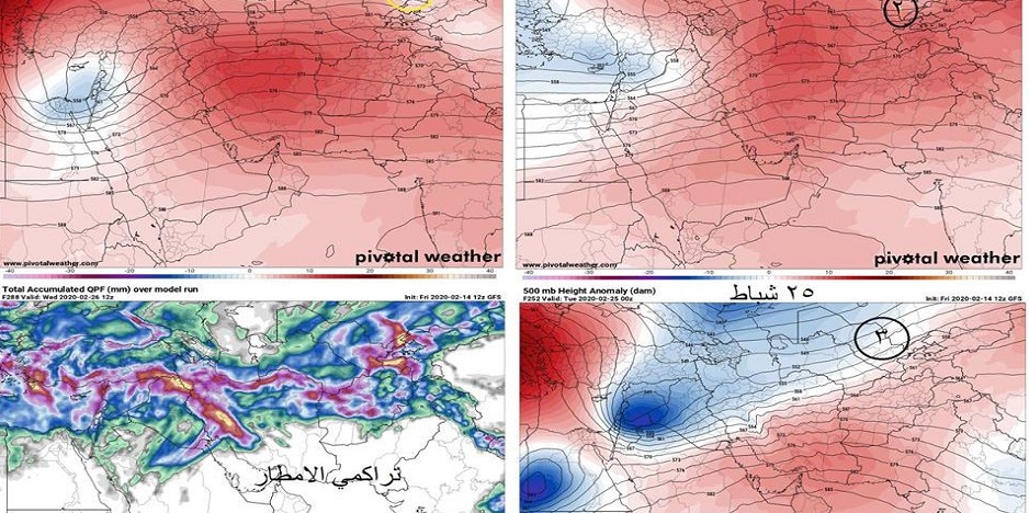  متنبئ جوي: العراق مقبل على أمطار لنهاية شباط