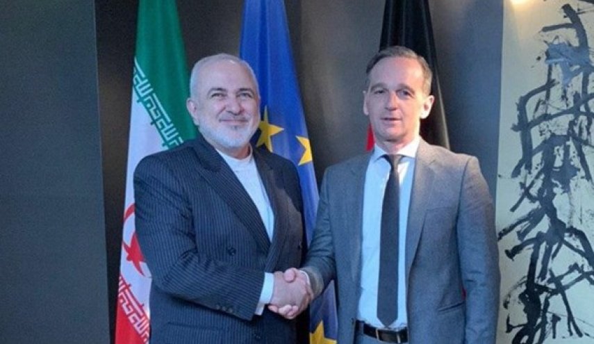 محادثات بين ظريف وهايكو ماس في ميونيخ حول الاتفاق النووي