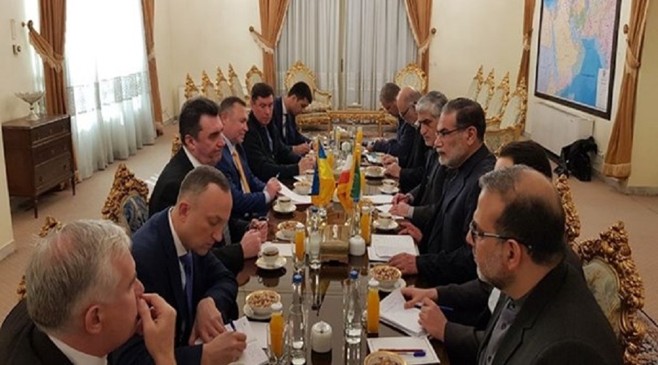 امين مجلس الامن القومي الاوكراني يلتقي شمخاني