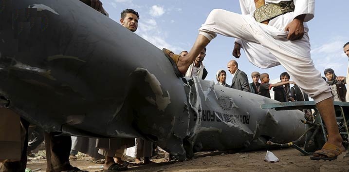 عرصه بر جنگنده‌های عربستان بر فراز آسمان یمن تنگ‌تر می‌شود