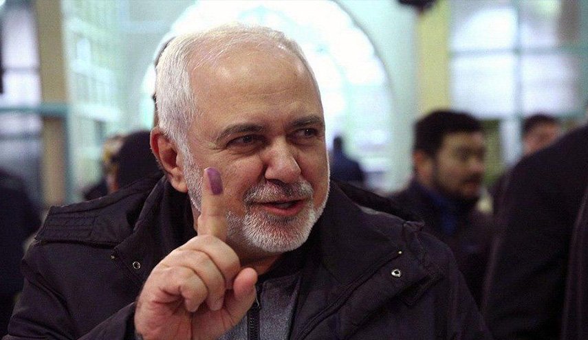 ظريف: الانتخابات افضل وسيلة لتقوية البلد