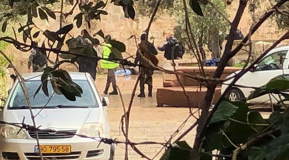 استشهاد شاب واصابة امراة برصاص الاحتلال بالقدس المحتلة