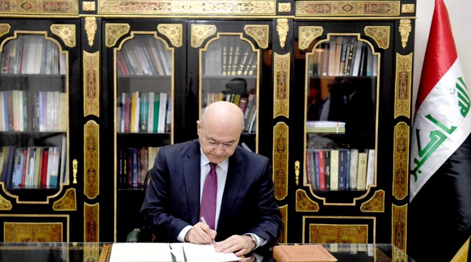 برهم صالح يصدر بياناً على اعتذار علاوي