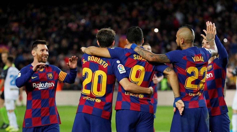 في حال إلغاء البطولة.. برشلونة سيطلب إعلانه بطلاً لليغا متسلحاً بالأدلة