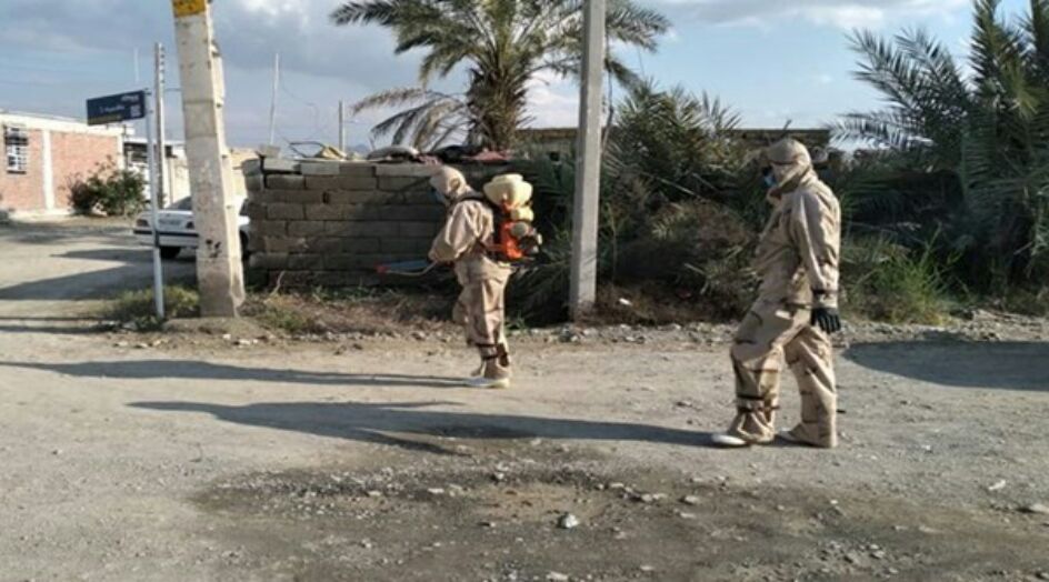 الحرس الثوري ينفذ مناورة الدفاع البيولوجي في جنوب كرمان + صور