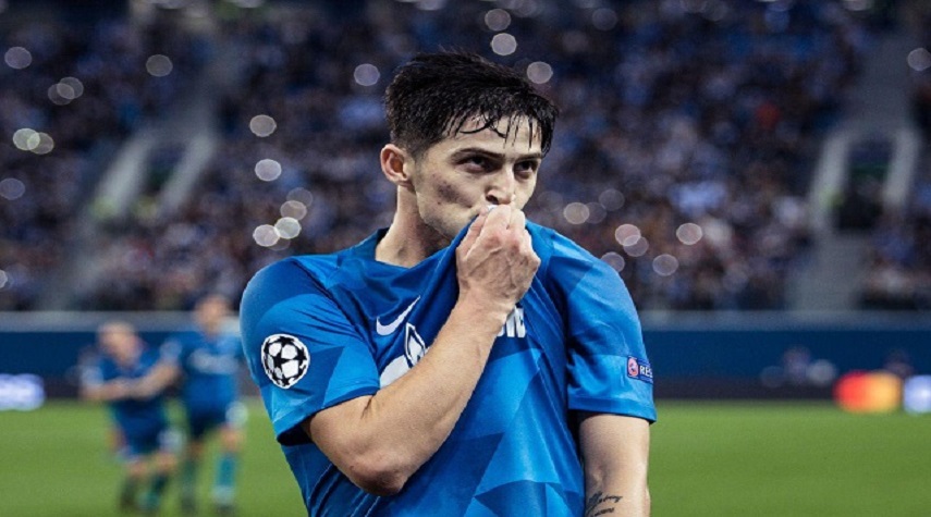 سردار آزمون در میان برترین‌های تاریخ باشگاه زنیت +عکس