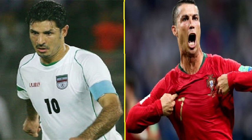 رسانه انگلیسی :کرونا، مانع دستیابی رونالدو به رکورد علی دایی شد