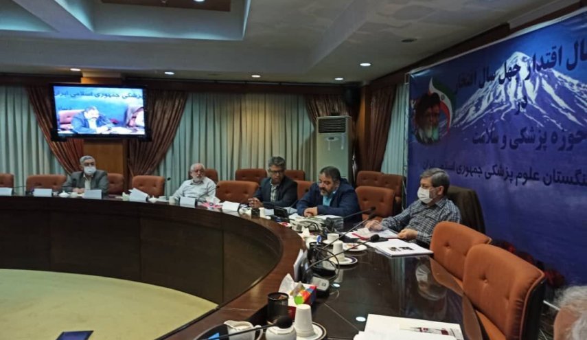 منظمة الدفاع المدني الايرانية تساهم في مكافحة كورونا