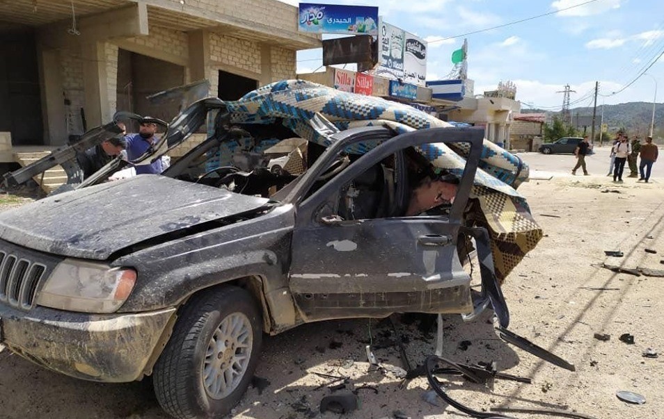 حمله پهپادی رژیم صهیونیستی به خودروی یک فرمانده حزب‌الله لبنان در خاک سوریه