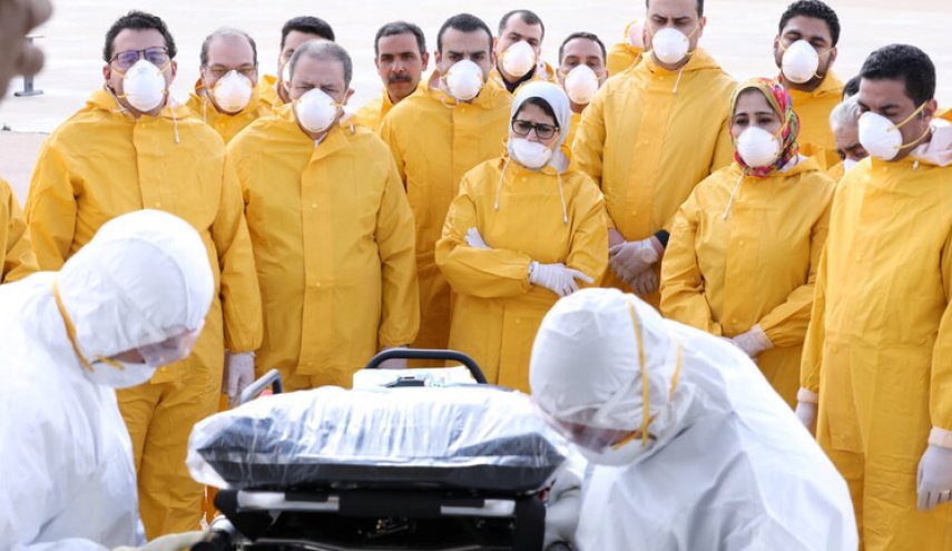  الصين قدمت هدية طبية لمصر تبلغ 4 أطنان