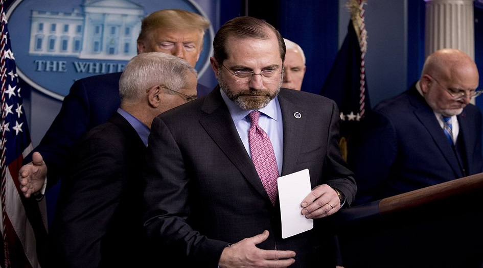 البيت الأبيض يبحث تغيير وزير الصحة