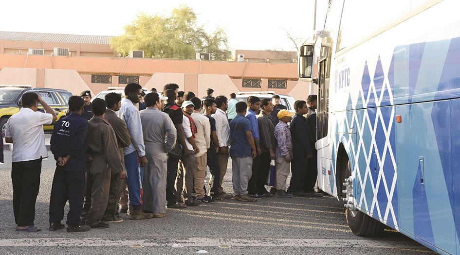 كورونا يضرب مراكز إيواء العمالة الوافدة في الكويت