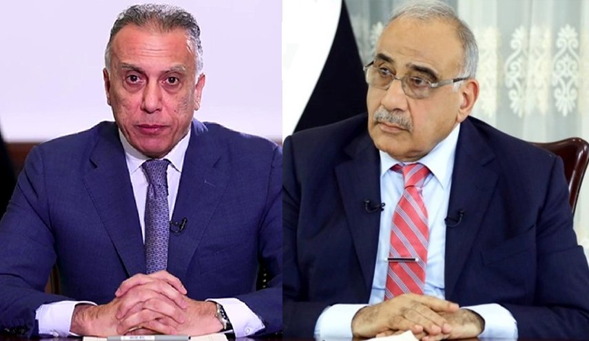 عبد المهدي يطلع الكاظمي على ملف مباحثات العراق وامريكا