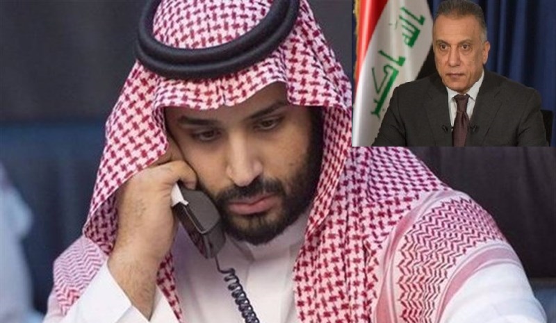 دعوت بن‌سلمان از الکاظمی برای سفر به عربستان