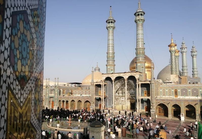 بازگشايي حرم هاي مطهر امام رضا (ع) و حضرت فاطمه معصومه (س)