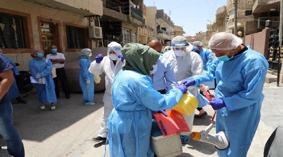 الصحة تعلن الموقف الوبائي للاصابات بكورونا في عموم العراق
