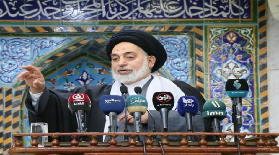 امام جمعة النجف الاشرف: ثورة الامام الخميني امتداد لثورة الامام الحسين(ع)