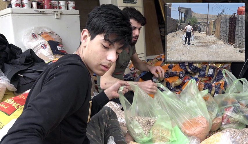 في الذكرى السنوية لرحيل الامام الخميني.. اهالي النجف الاشرف يطلقون حملة إغاثة للعوائل الفقيرة