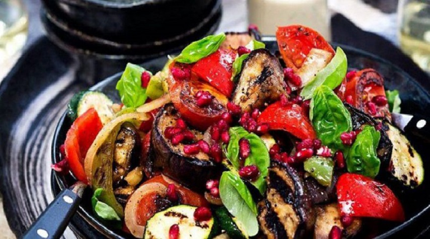 سالاد ماشویا؛ سالاد تونسی خوشمزه با شربت انار + طرز تهیه مرحله به مرحله