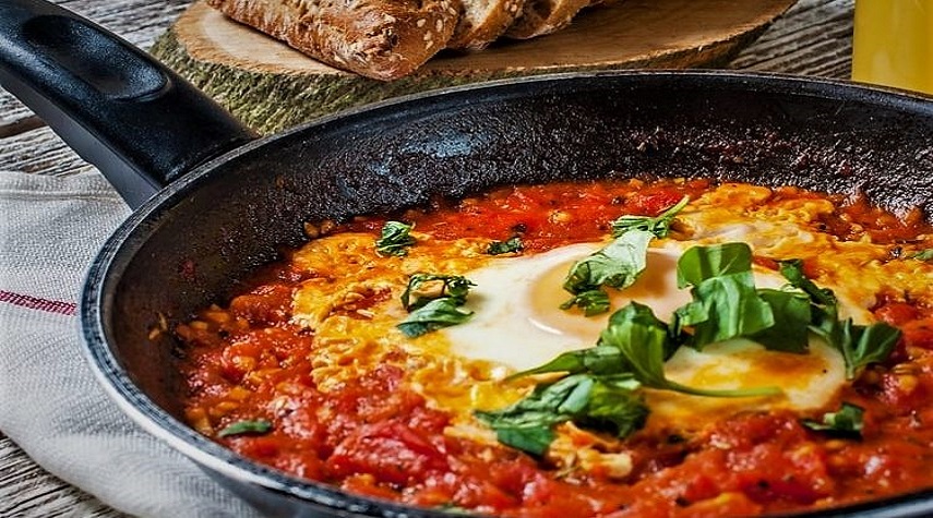 شاک شوکا ، املت خوشمزه به سبک کشور تونس +عکس