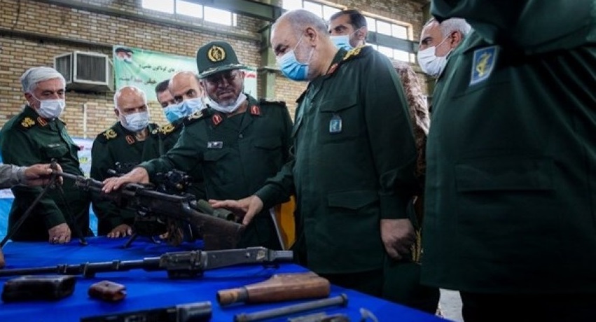 شاهد.. الحرس الثوري يزيح الستار عن معدات دفاعية متطورة