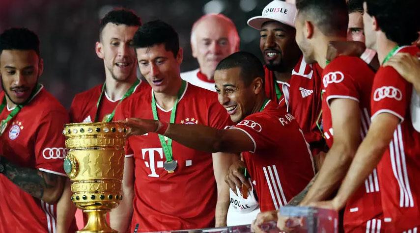 بايرن ميونيخ يتوج بلقب كأس ألمانيا