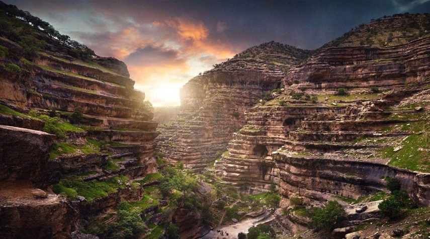  دره شیرز طبیعتی عجیب و پنهان در دل زاگرس + عکس