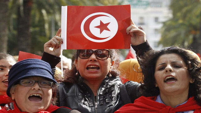 درگيري‌ دوباره ميان معترضان و نيروهاي ارتش در جنوب تونس