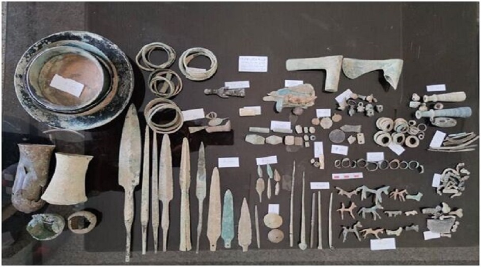 كشف اثار تاريخية في غرب ايران يعود تاريخها الى ما قبل الميلاد