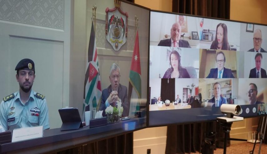 ملك الاردن يحدد موقف بلاده من القضية الفلسطينية
