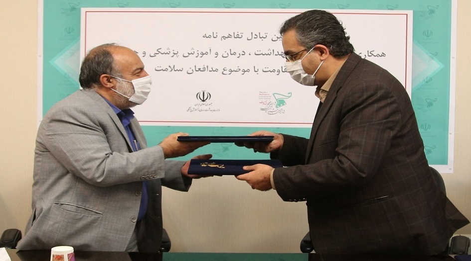 توقيع مذكرة تعاون بين وزارة الصحّة الايرانية ومهرجان أفلام المقاومة
