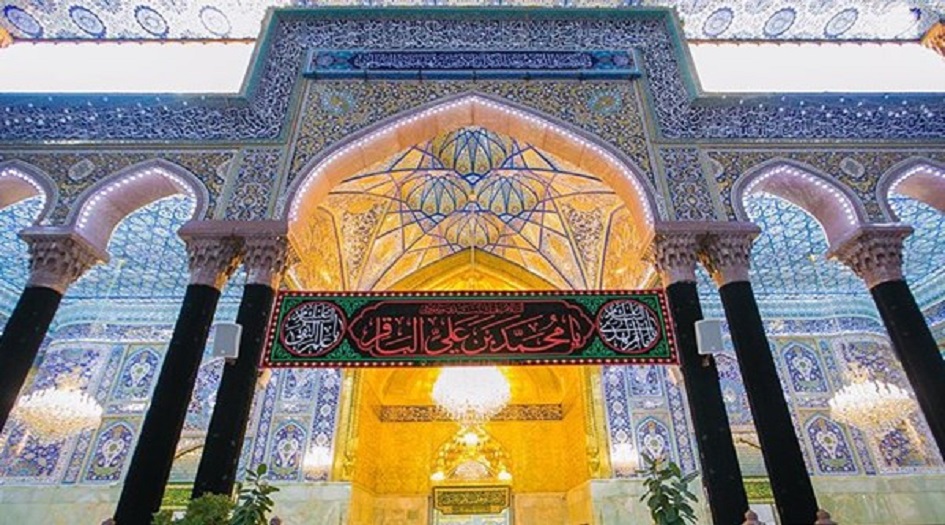 بالصور... العتبات المقدسة في العراق تتوشح بالسواد في ذكرى استشهاد الامام الباقر (ع)