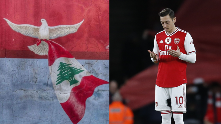 مسعود أوزيل يوجه رسالة باللغة العربية دعما للشعب اللبناني