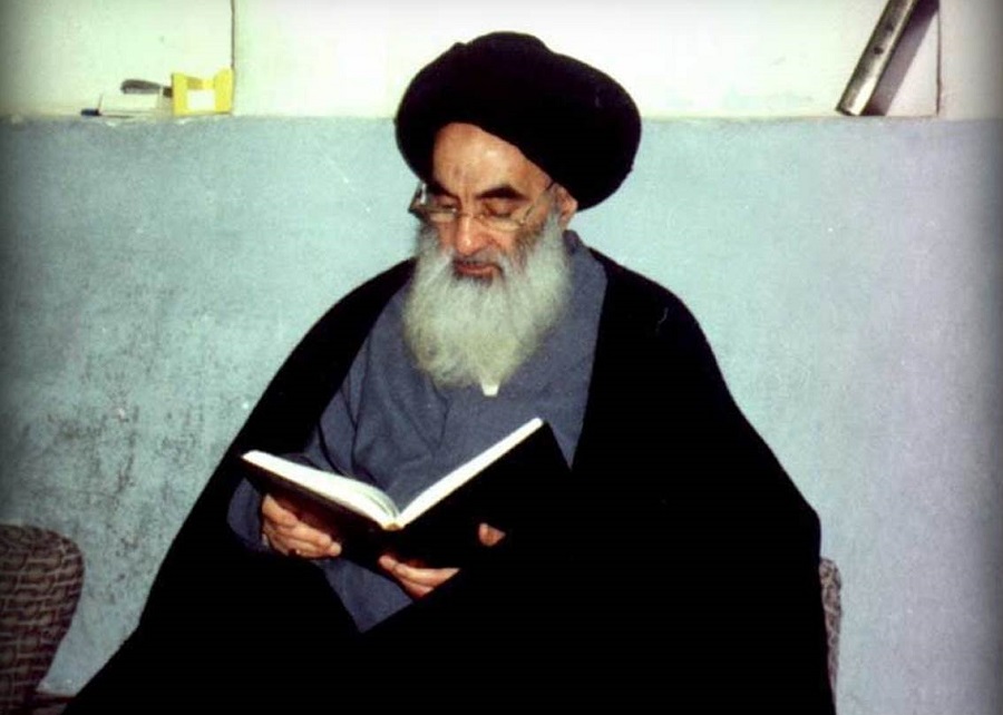 شاهد.. احدث صورة للمرجع  السيد السيستاني