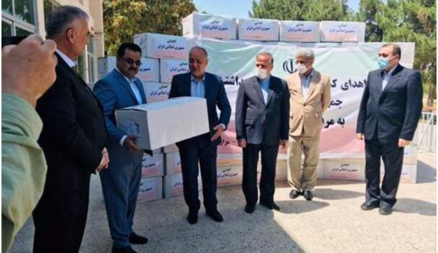 شحنة المساعدات الطبية الايرانية تصل افغانستان