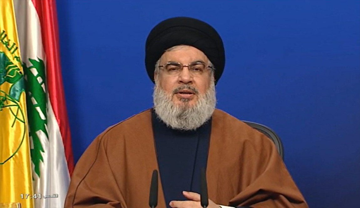 دبيركل حزب الله در سالگرد جنگ 33 روزه سخنراني مي‌كند