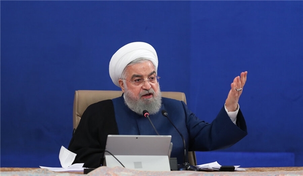 روحاني: كل ما تنتجه ايران في المجال الدفاعي مبني على اساس استراتيجية الردع