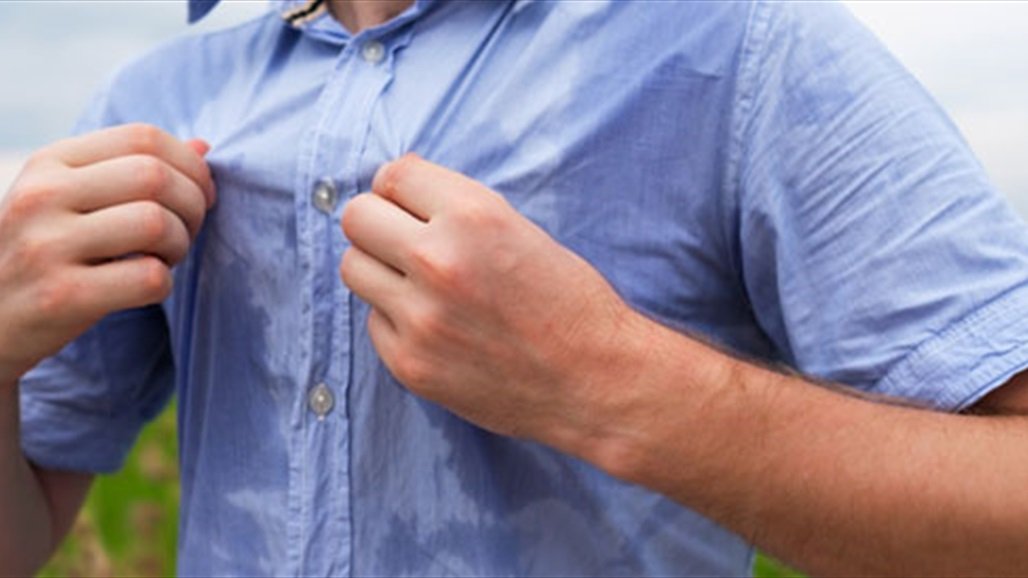 في هذه الحالة قد يكون التعرق مرضيّاً